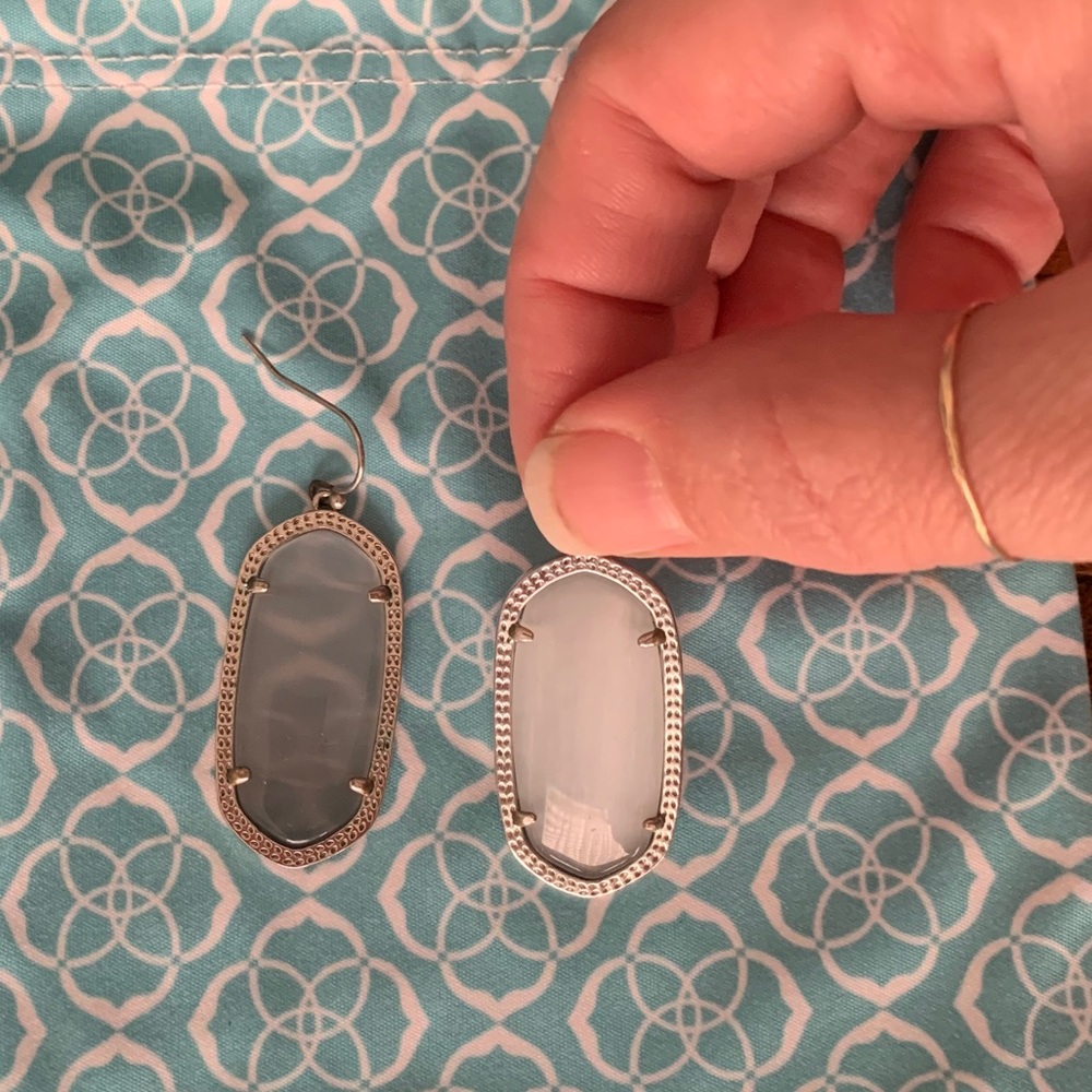 Kendra Scott earrings  silver